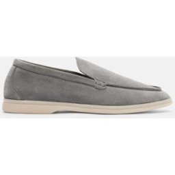 Scarosso Ludovico Grigio Scamosciato - Uomo Mocassini Grigio - Camoscio 43,5