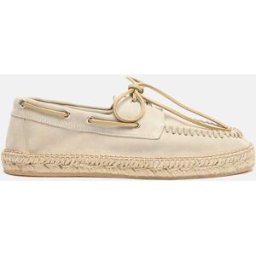 Scarosso Kai Crema Scamosciato - Uomo Espadrillas Crema - Camoscio 45