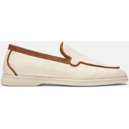 Scarosso Ludovica Beige Paglia - Donna Mocassini Beige - Paglia 38,5