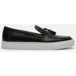 Scarosso Amedeo Nero - Uomo Sneaker Nero - Vitello 45