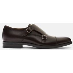 Scarosso Francesco Moro - Uomo Monk Strap Marrone Scuro - Vitello 43