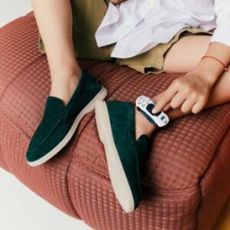 Scarosso Ludovico Bambino Verde Scamosciato - Uomo Scarpe Bambino Verde - Camoscio 34