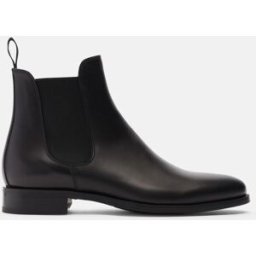 Scarosso Giancarlo Nero - Uomo Chelsea Boots Nero - Vitello 41