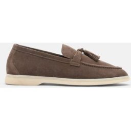Scarosso Leandra Deep Taupe scamosciata - Donna Mocassini Deep Taupe - Camoscio 40