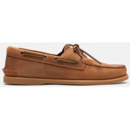 Scarosso Jude Cognac Nubuck - Uomo Scarpe Da Barca Cognac - Nabuk 43