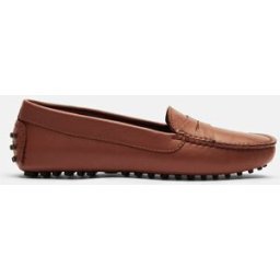 Scarosso Ashley Cognac - Donna Mocassini Con Gommini Cognac - Vitello 35