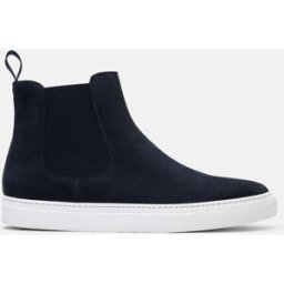 Scarosso Tommaso Blu Scamosciato - Uomo Sneaker Blu - Camoscio 43,5