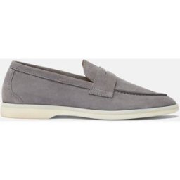 Scarosso Luciana Grigia Scamosciata - Donna Mocassini Grigio - Camoscio 39,5
