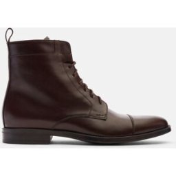 Scarosso Dante Moro - Uomo Stivali Marrone Scuro - Vitello 43,5