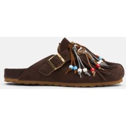 Scarosso Gea Marrone - Donna Mules Marrone - Camoscio 41