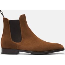 Scarosso Giacomo Tabacco Scamosciato - Uomo Chelsea Boots Tabacco - Camoscio 41.5