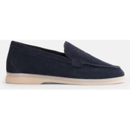 Scarosso Ludovica Bambina Blu Scamosciata - Donna Scarpe Bambina Blu - Camoscio 30