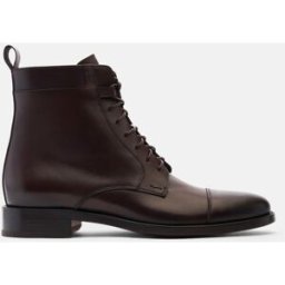 Scarosso Totò Ebano - Uomo Stivali Marrone Scuro - Vitello 43,5
