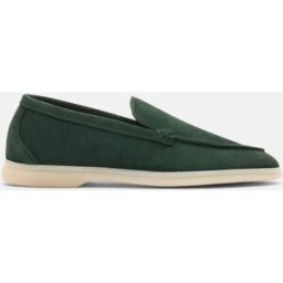 Scarosso Ludovica Verde Scamosciata - Donna Mocassini Verde - Camoscio 39,5