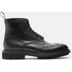 Scarosso Thomas Nero - Uomo Stivali Nero - Vitello 41,5