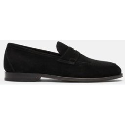 Scarosso Stefano Nero Scamosciato - Uomo Mocassini Nero - Camoscio 41