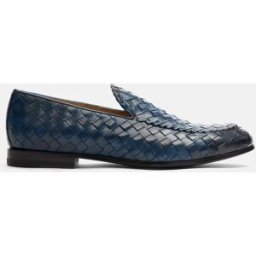 Scarosso Vittorio Blu - Uomo Mocassini Blu - Vitello 41,5