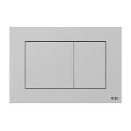 Tecenow Placca Wc 2 Tasti Pulsante Satinato Codice Prod: 9240402