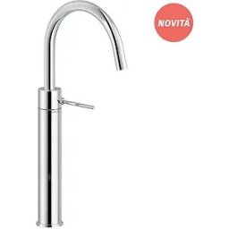 Nobili Velis Miscelatore Lavabo Monocomando A Bacinella Bocca Girevole Senza Scarico Codice Prod: Ve125168/3cr