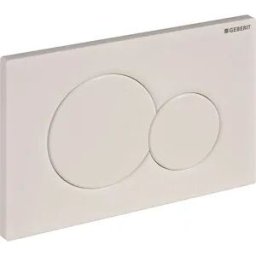 Geberit Sigma 01 115.770.11.5 Placca 2 Tasti Bianco Codice Prod: 115.770.11.5