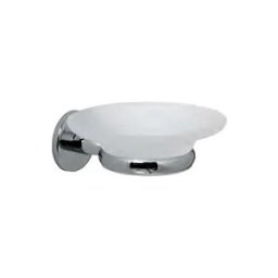 Stilhaus Liz Porta Sapone Parete Vetro Cromato E Opaco Codice Prod: 000lz09v08