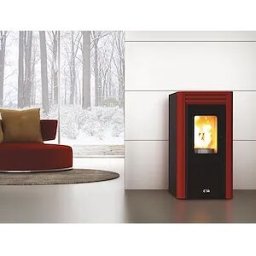 Cola Grace La1310aw 14 Kw Stufa A Pellet Con Vetro Bianco Incluso L90d0r0y Codice Prod: La1310aw + L90d0r0y
