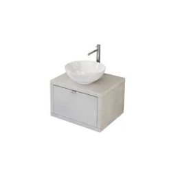 Legnox Domus Consolle L. 60 Cm Con Cassetto - Grigio Cielo Codice Prod: 5dmsk08.049 Dd