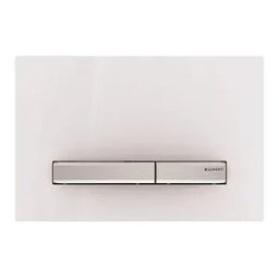 Geberit Sigma 50 115.788.11.2 Placca 2 Tasti Bianco Codice Prod: 115.788.11.2