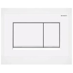 Geberit Sigma 30 115.883.01.1 Placca Comando 2 Tasti 115 Bianco Opaco/bianco/bianco Opaco Codice Prod: 115.883.01.1