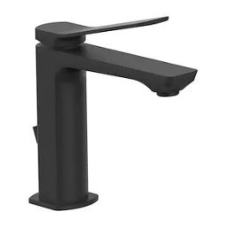 Rubinetteria Paffoni Tilt Rubinetto Miscelatore Lavabo Nero Opaco Con Scarico Automatico 1"1/4g Codice Prod: Ti075no