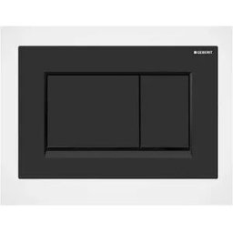 Geberit Sigma 30 115.883.16.1 Placca Comando 2 Tasti 115 Nero Opaco/nero/nero Opaco Codice Prod: 115.883.16.1