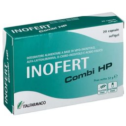 Inofert Combi HP Integratore per Ovaio Policistico 20 Capsule Softgel Senza Glutine