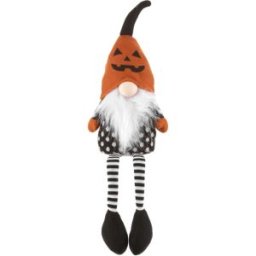 altri brand Gnomo Halloween gambemolli 55 cm arancio