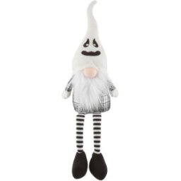 altri brand Gnomo Halloween gambemolli 55 cm bianco