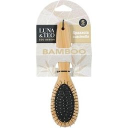 LUNA E TEO Luna&Teo Spazzola in Bamboo per Cane S