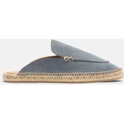 Scarosso Manuel Grey Suede - Uomo Espadrillas Grigio - Camoscio 47