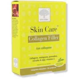 New Nordic Skin Care Collagen Filler Integratore Per La Pelle 120 Compresse