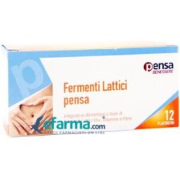 Pensa pharma Fermenti Lattici Vitamina B Integratore 12 Flaconcini 7 ml