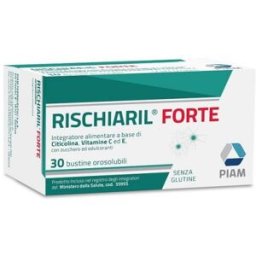 PIAM FARMA Rischiaril Forte 30 Bustine Orosolubili - Integratore Benessere Nervoso