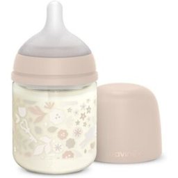Biberon In Vetro 120 ml Suavinex Wonderland Rosa