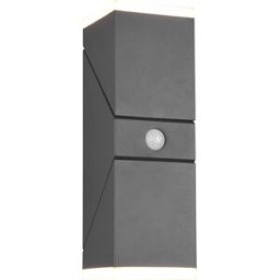 Trio Lighting Applique da esterno con sensore Avon antracite 9x28 cm Trio