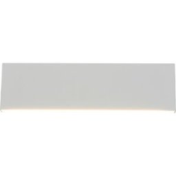 Trio Lighting Applique bianca in metallo Concha 28 cm Trio