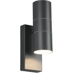 Trio Lighting Applique da esterno antracite con sensore crepuscolare Laredo Trio