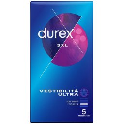 Durex 3XL Vestibilità Ultra 5 Pezzi
