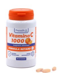 Pharmalife research Pharmalife Vitamina C 1000 Integratore Sistema Immunitario 90 Compresse