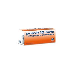 Priovit 12 Forte integratore contro stanchezza e debolezza fisica 40 pastiglie