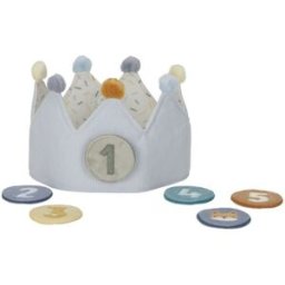 Corona Compleanno Little Dutch Con Numeri Blu