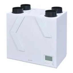 Mitsubishi Recuperatore Di Calore Sensibile Vmc Residenziale Verticale 350 M³/h Attacchi A Sinistra Codice Prod: Vl-350czpvu-L-E