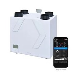 Mitsubishi Recuperatore Di Calore Sensibile Vmc Residenziale Verticale 250 M³/h Attacchi A Destra Codice Prod: Vl-250czpvu-R-E