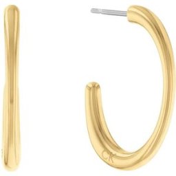 Calvin Klein Orecchini A Cerchio Donna Sculptural 35000347